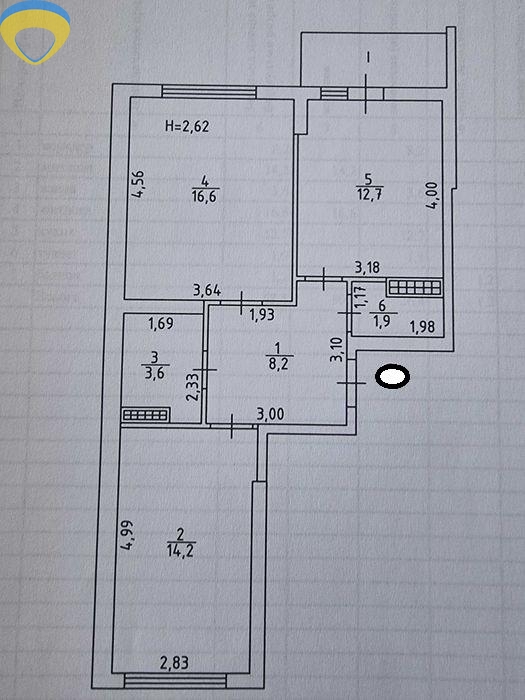 продажа двухкомнатной квартиры номер A-173773 в Суворовском районе, фото номер 6